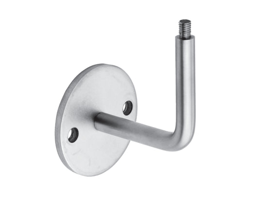 Support de Main Courante Inox – Support sol carré – Ref. 22 - photo
