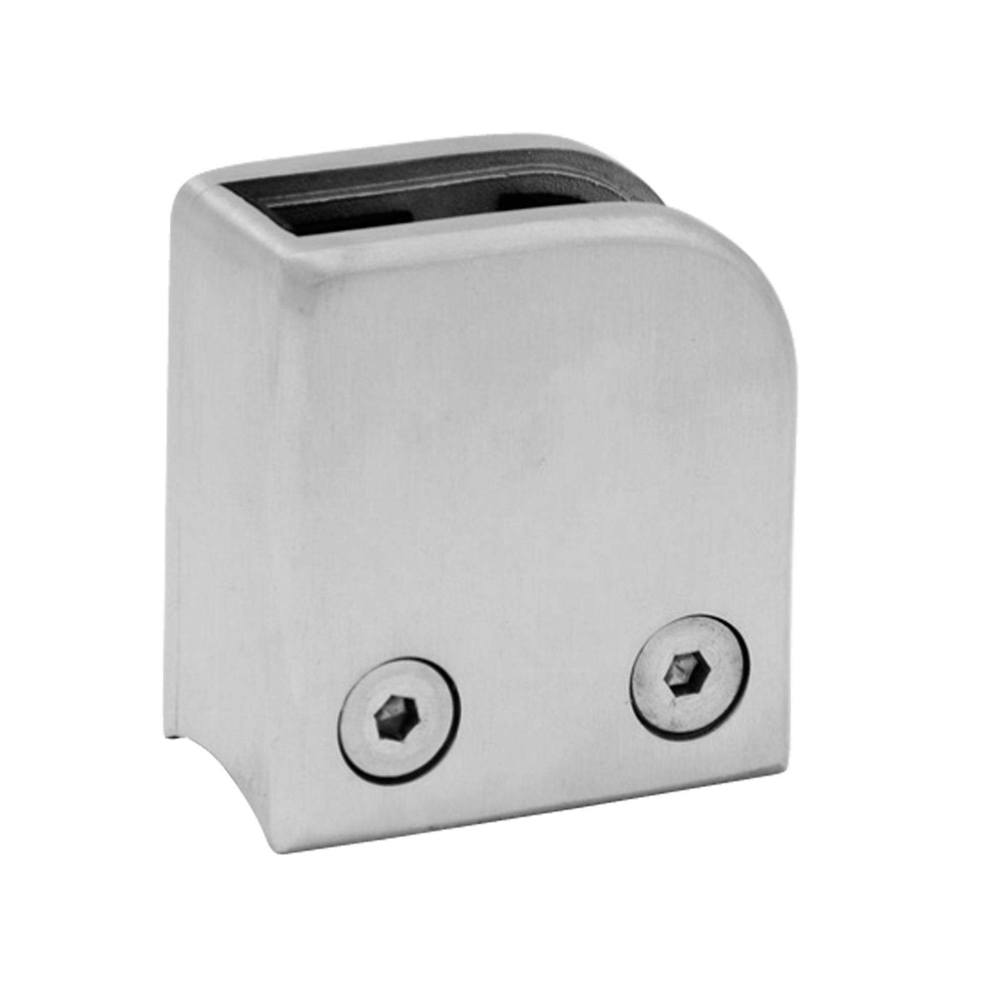 Pince à Verre Inox – Pince à verre carrée encastrée – Ref. 24 - photo principale